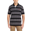 Herren-Streifen 95 Cotton 5 Spandex Fashion Polo-Shirt